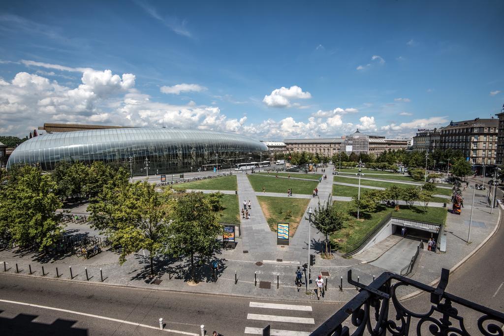 Hotel Le Bristol Strasbourg Gare Bagian luar foto